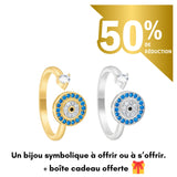 Bague porte-bonheur ajustable | Symbole d’amour et de protection